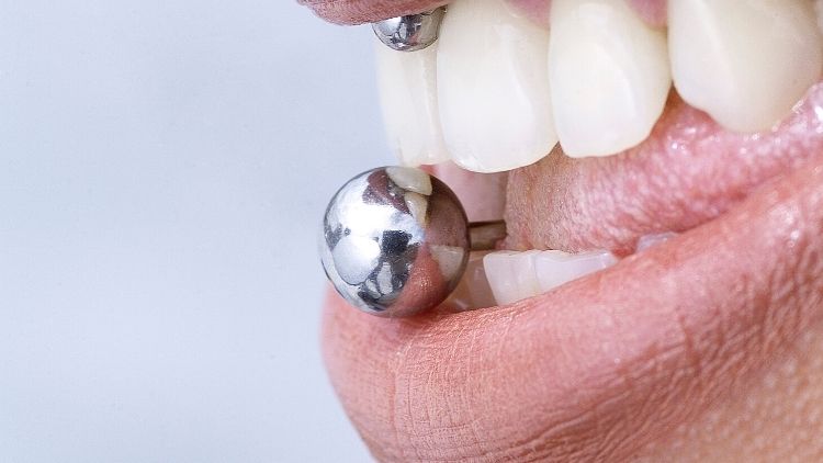 Oral piercing has an affect on oral health.
