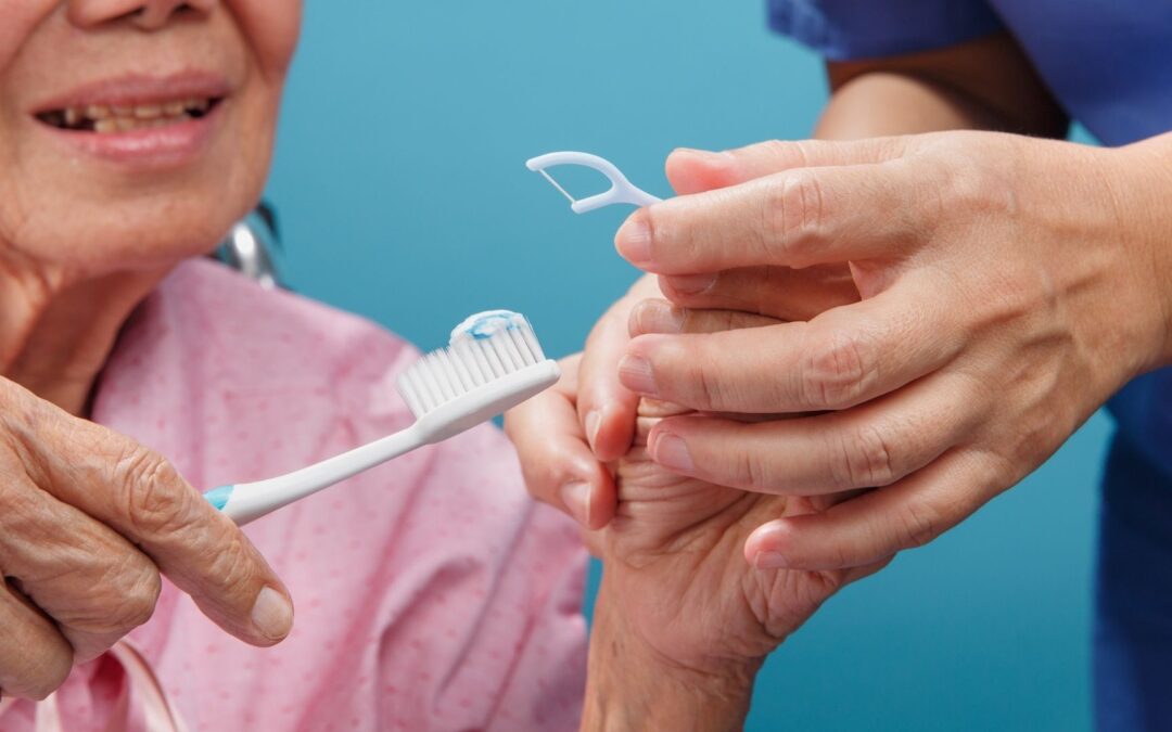 Caregivers can use these tips when oral health is part of their job.