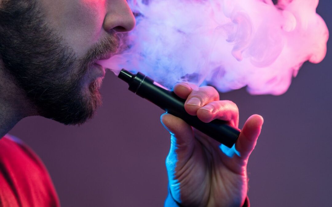 There are lots of reasons vaping is bad for your oral health.